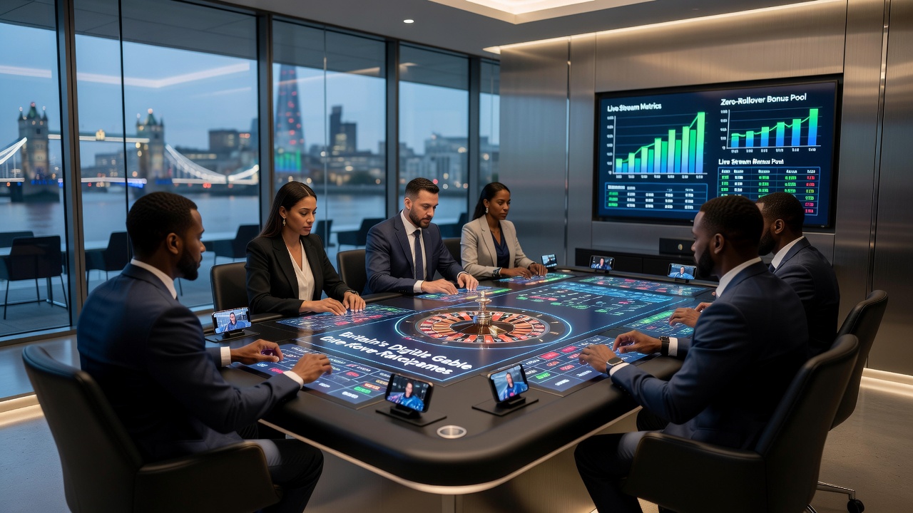 Smartphone displaying live digital table games with elite player interface and zero-rollover bonus indicators