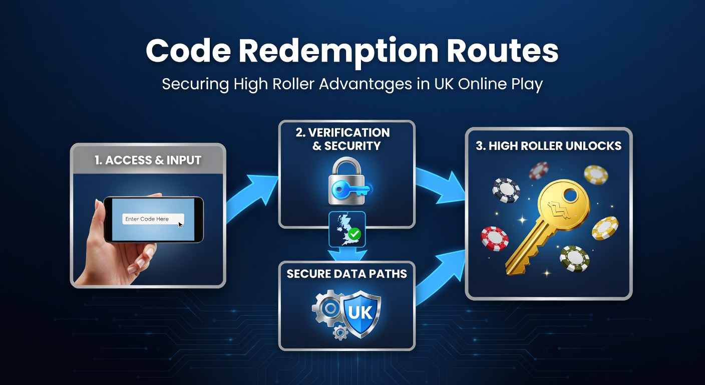 Digital interface showing promo code entry on a UK online casino platform, highlighting high-roller bonus activation