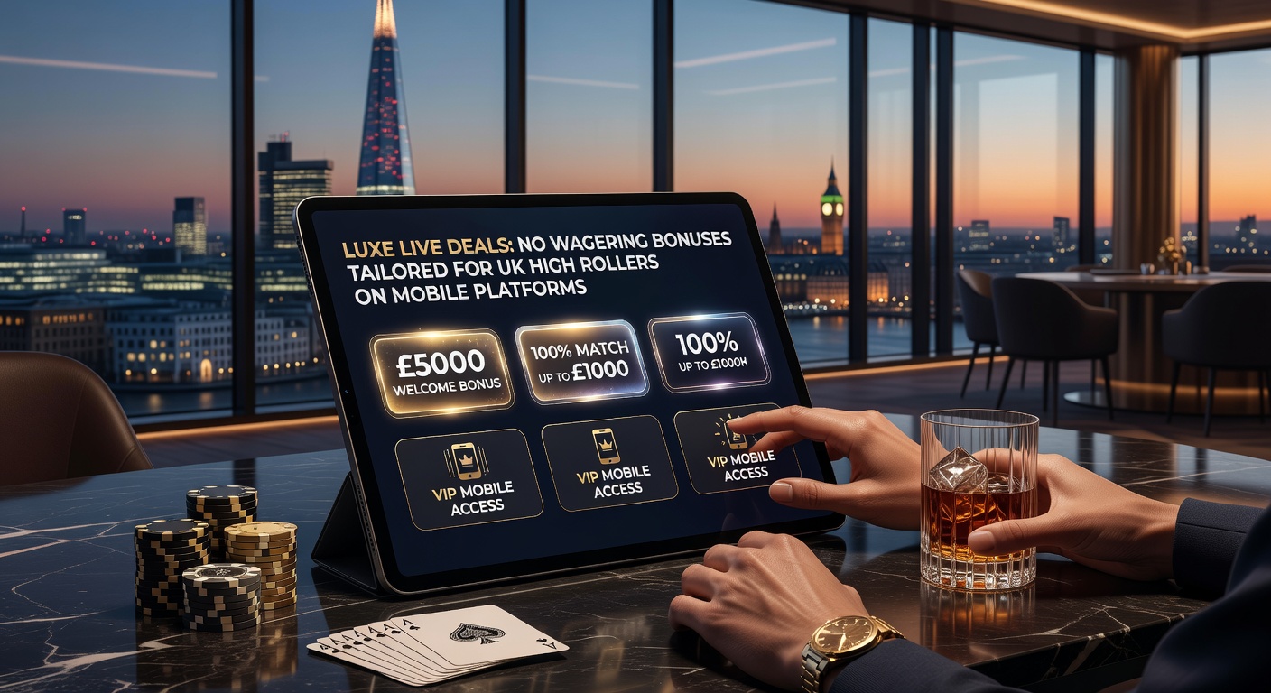 Screenshot of a mobile app showcasing no-wagering bonus activation on a live roulette table for high rollers