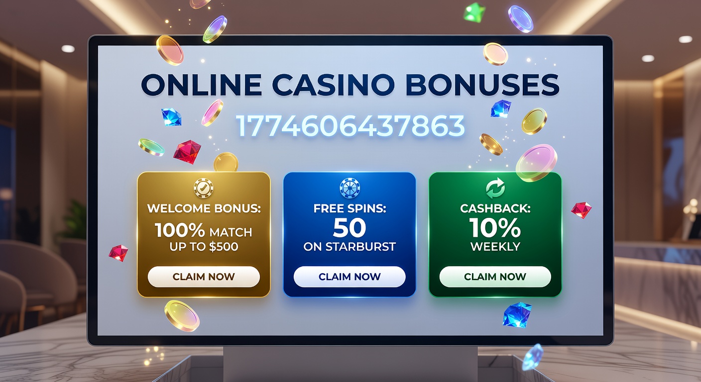 Close-up of a mobile phone screen showing active online casino bonus claims, with notifications for free spins, wager trackers, and deposit match activations