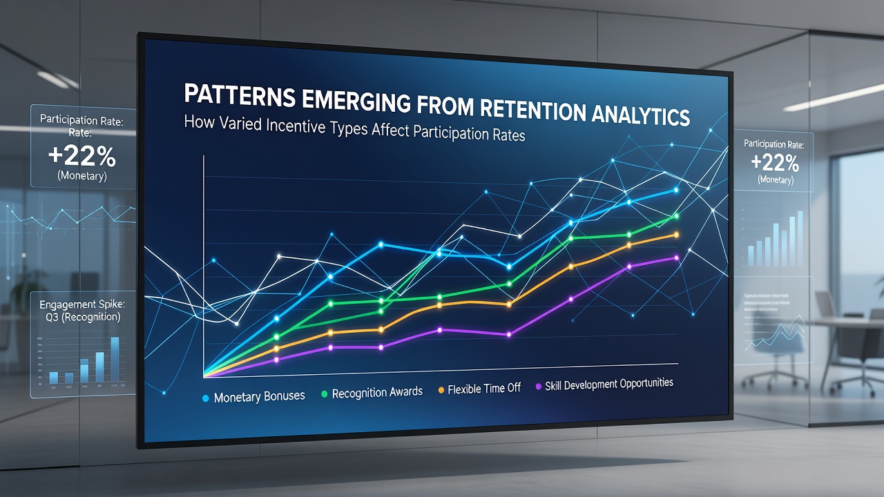 Graph illustrating participation rate changes across different incentive types in digital betting platforms
