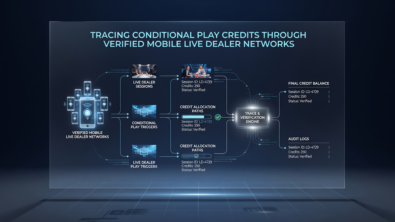 Dashboard view of credit tracing analytics in a live dealer mobile network